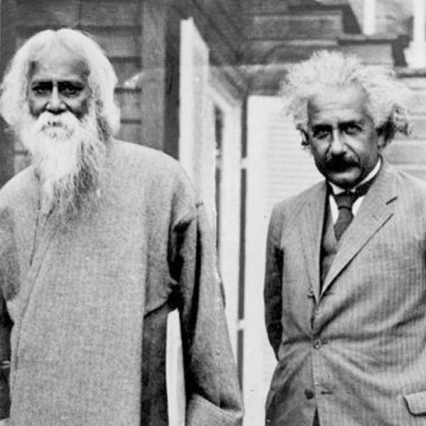 Rabindranath Tagore y Albert Einstein