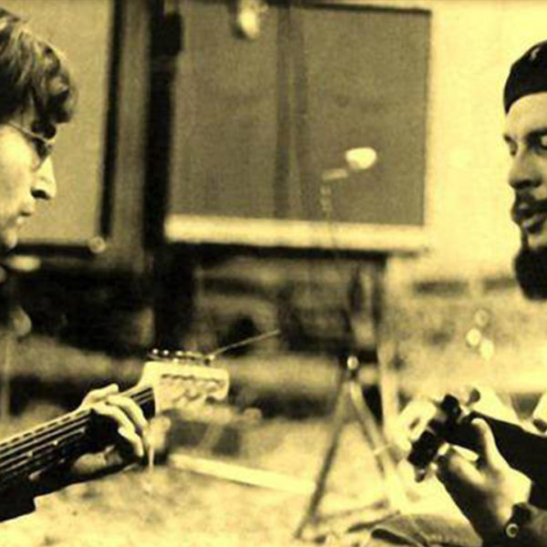 John Lennon y el Ernesto "Che" Guevara (Montaje)